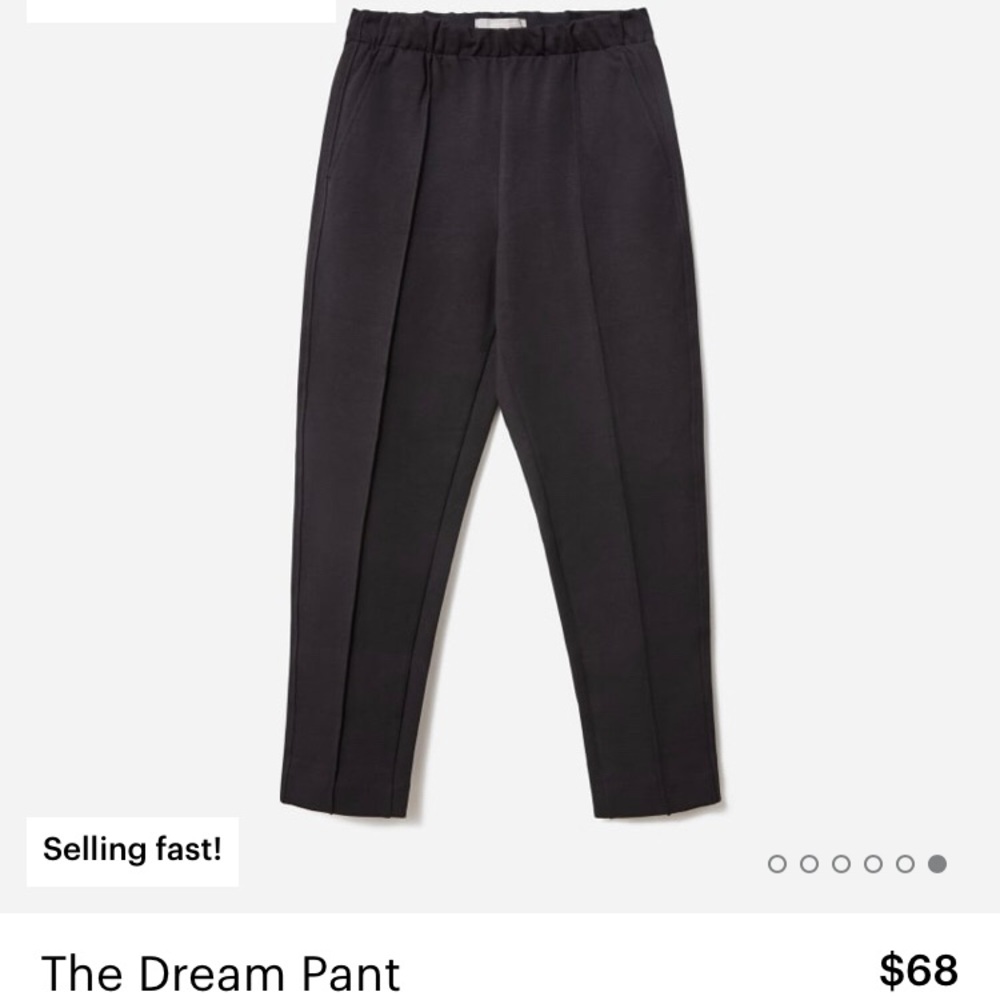 NWOT Everlane Dream Pant in Black Size S